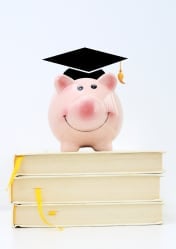 Graduate piggy bank